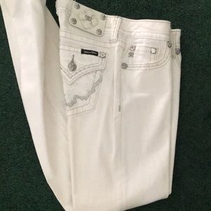 Miss me white jeans